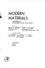 MODERN <em>MATERIALS</em> ADVANCES <em>IN</em> DEVELOPMENT <em>AND</em> <em>APPLICATIONS</em> VOLUME 4