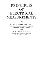 PRIN<em>C</em>IPLES OF ELE<em>C</em>TRI<em>C</em>AL MEASUREMENTS