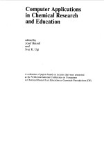COMPUTER APPLICATIONS <em>IN</em> CHEMICAL <em>RESEARCH</em> <em>AND</em> EDUCATION