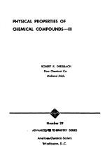 <em>PHYSICAL</em> <em>PROPERTIES</em> <em>OF</em> CHEMICAL COMPOUNDS 111