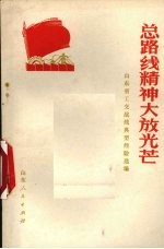 总路线精神大放光芒  山东省工交战线典型经验选编
