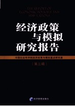 经济政策与模拟研究报告  第3辑