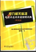 电力相关标准电<em>技术</em>名词术语简明词典