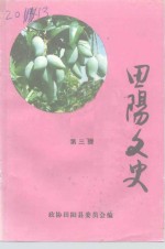 <em>田阳</em>文史  第3辑