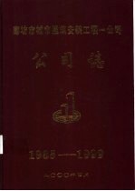 廊坊市城市建筑安装<em>公司</em>一<em>公司</em>  <em>公司</em>志  1985-1999