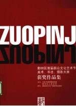 鄞州区首届群众文化<em>艺术</em>节美术、书法、摄影大赛获奖<em><em>作品</em>集</em>