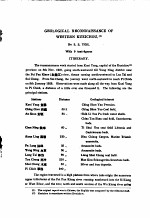 BULLETIN <em>OF</em> THE GEOLOGICAL SURVEY <em>OF</em> CHINA NUMBER 12