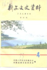<em>新安</em>文史资料  第4辑  卫星大渠专辑