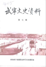 <em>武宁</em>文史资料  第7辑