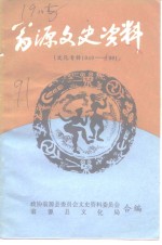 翁源文史资料  <em>文化</em>专辑  1949-1991