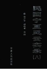 民国宁夏风云实录  第8卷