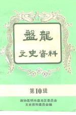 <em>昆<em>明市</em></em><em>盘<em>龙区</em></em>文史资料选辑  第10辑