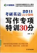 考研英语高分策略  写作专项特训30分  2011