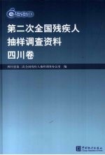 <em>第<em>二次</em></em><em>全国</em>残疾人抽样调查资料  四川卷