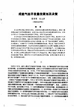 第二次国际石油工程会议论文集  第1册  成组气田开发最优规划及决策