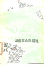 <em>湖南</em>革命歌谣选