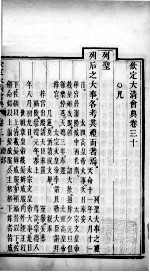 钦定大<em>清</em>会典  卷30-32