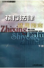 执行法律<em>适用</em>指南