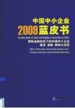 2009中国中小企业蓝皮书  国际金融危机下的中国中小企业融资·创新·国际化经营