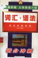 快速突破大学英语六级  词汇·语法综合技能训练