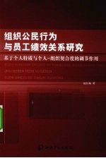 组织公民行为与员工绩效关系研究  基于个人特质与个人-组织契合度的调节作用