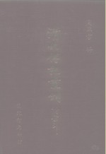 清代传记丛刊  41  浙江忠义录