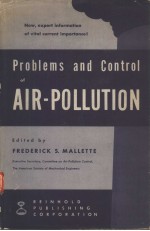 <em>PROBLEMS</em> AND CONTROL <em>OF</em> AIR POLLUTION