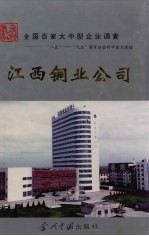 中国国情丛书  全国百家大中型企业调查  江西铜业公司