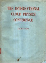 <em>THE</em> INTERNATIONAL CLOUD <em>PHYSICS</em> CONFERENCE