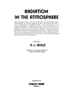 RADIATION IN <em>THE</em> ATMO<em>S</em>PHERE