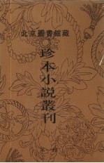北京图书馆藏珍本小说丛刊  第1辑  12