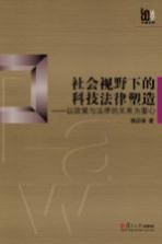 社会视野下的科技法律塑造  以政策与法律的关系为重心