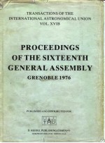 PROCEEDINGS OF THE SIXTEENTH GENER<em>AL</em> <em>AS</em>SEMBLY GRENOBLE 1976