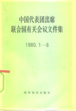 中国代表团出席联合国有关会议文件集  1980.1-6