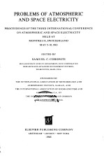 <em>PROBLEMS</em> <em>OF</em> ATMOSPHERIC AND SPACE ELECTRICITY
