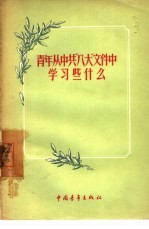 <em>青年</em>从中共“八大”文件中学习些什么
