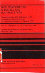 WIDE COMPONENTS <em>IN</em> OUBLE AND MULTIPLE STARS