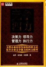 竞争四力  决策力  领导力  管理力  执行力