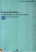 FUDAN JOURNAL <em>OF</em> <em>THE</em> HUMANITIES AND <em>SOCIAL</em> SCIENCES <em>SOCIAL</em> SCIENCES ISSUE