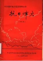 抗日烽火  回忆录