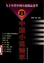 九十年代中国小说精品荟萃  8