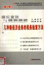 模拟查账与案例解析  几种新经济业务的税务检查方法  第2辑