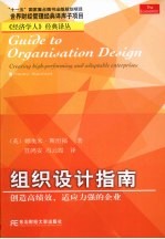 组织设计指南  创造高绩效、适应力强的企业