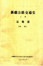 <em>新疆</em>公路交<em>通史</em>  上  运输篇  初稿