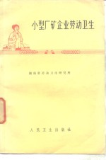 小型厂矿企业劳动<em>卫生</em>