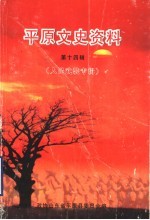 <em>平原</em>文史资料  第14辑  人民武装专辑
