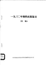 1930年桐柏武装暴动  初稿