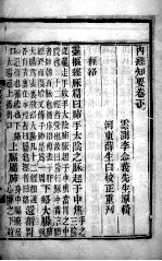 <em>内经</em>知要  下