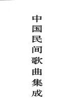 中国民间<em>歌曲</em>集成  新疆卷  下