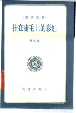 挂在睫毛上的彩虹